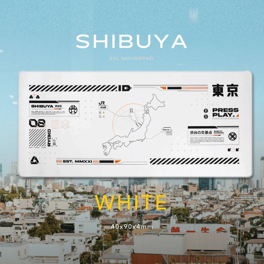 SHIBUYA Gaming Mousepad Deskmat by Press Play