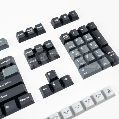 SPACEBOUND PBT ABS Doubleshot Keycaps Keycap Set by Press Play