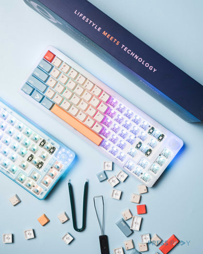 ORBITER67 Barebones Wireless Mechanical Keyboard by Press Play