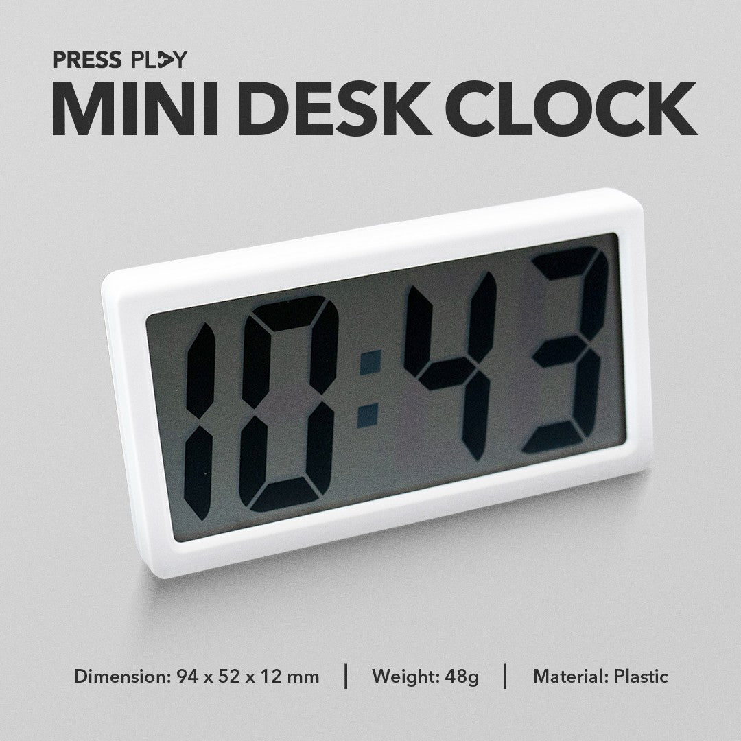 Digital Desk Clock LCD by Press Play