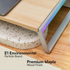 NOOK LAPTOP MONITOR RISER Wooden Aluminum Stand