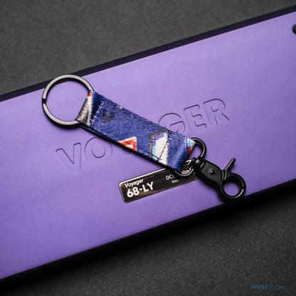 Press Play Keychain Key Holder